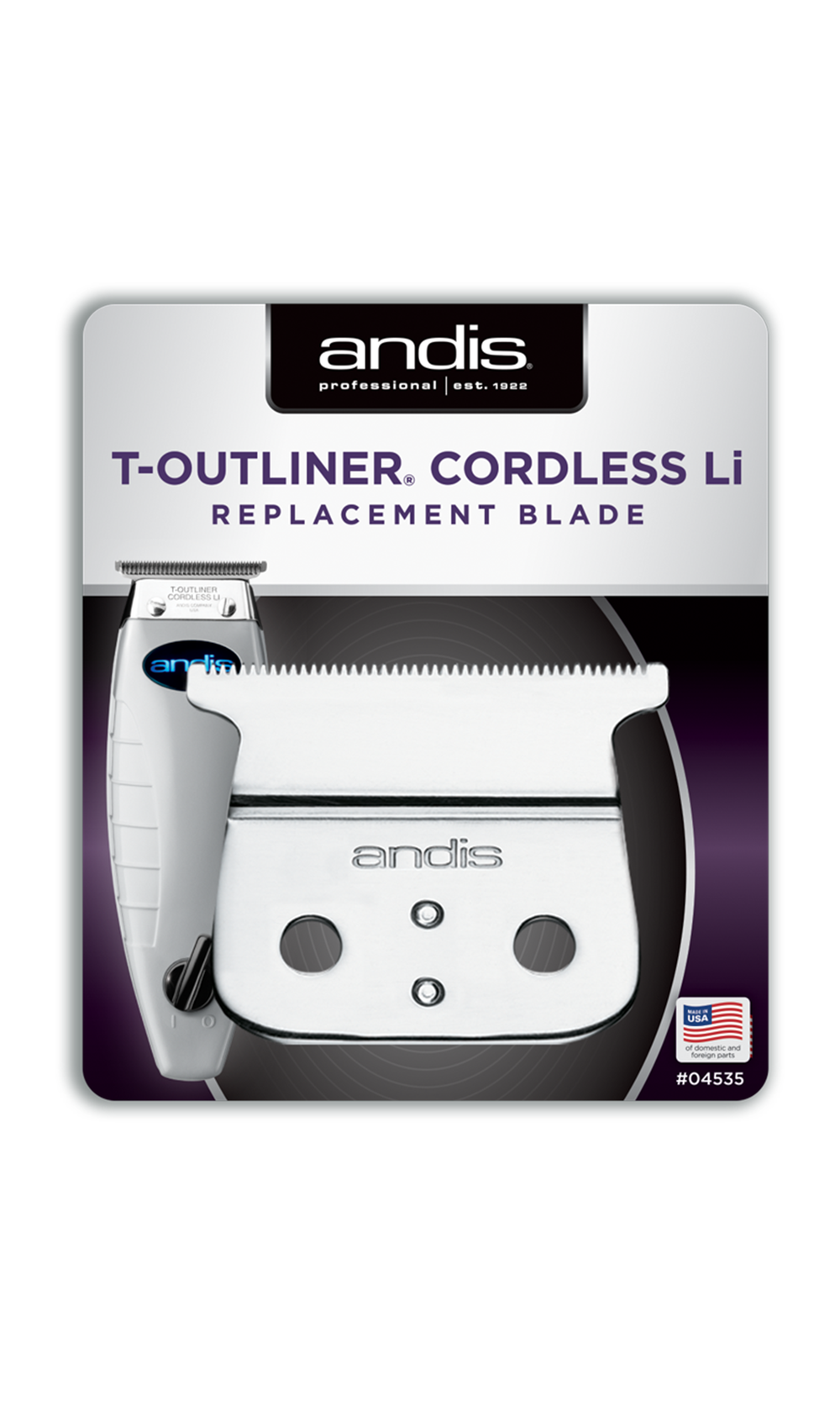 Andis T Outliner Cordless Blade