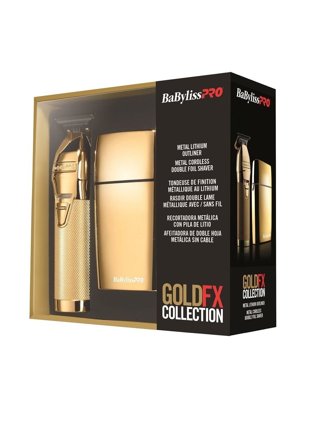 BabylissPRO Gold FX Trimmer/Shaver Combo