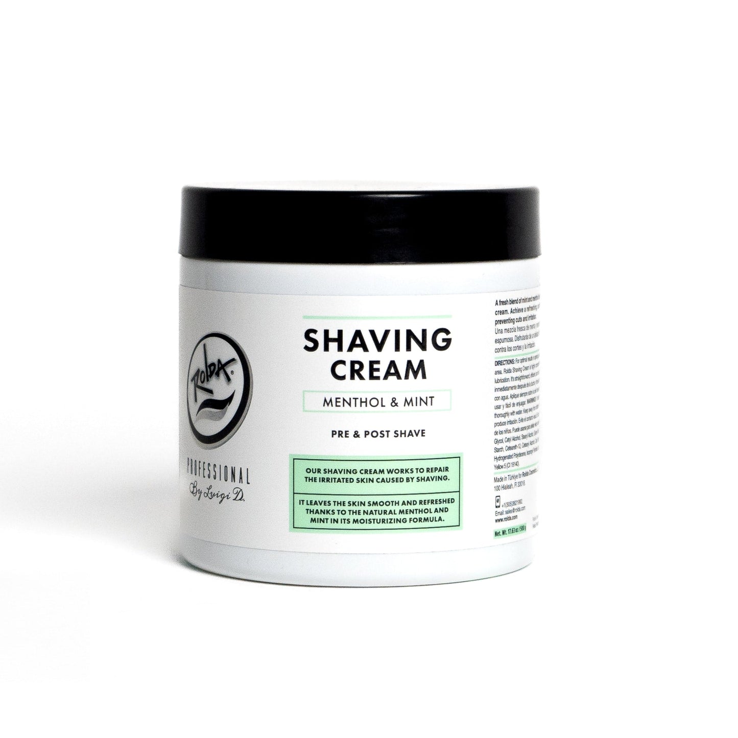 Rolda Shaving Cream (Menthol & Mint)