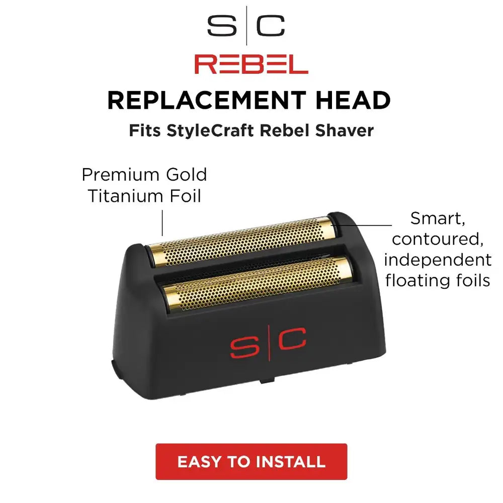 Stylecraft Rebel Shaver Foil (casco)