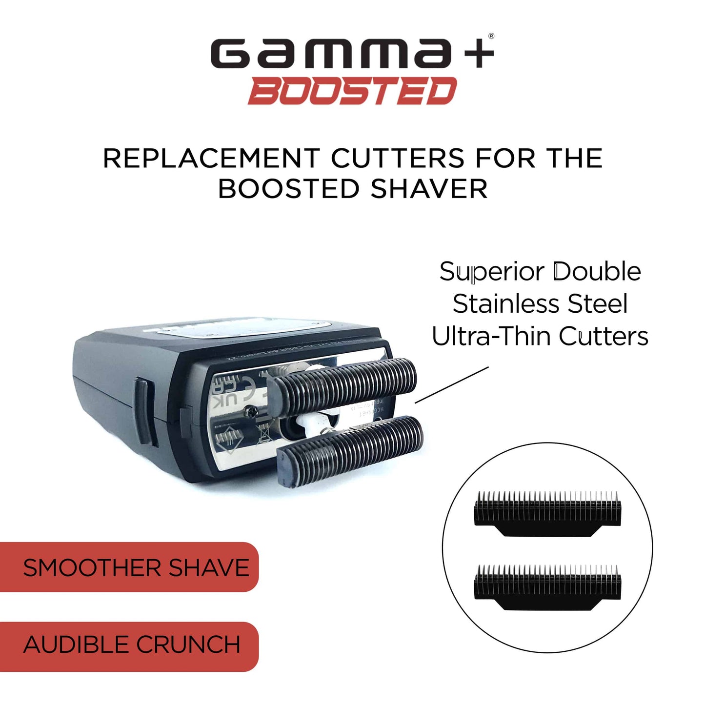 Gamma Boosted Shaver cuchilla