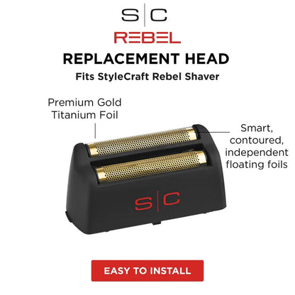 Stylecraft Rebel Shaver Foil (casco)